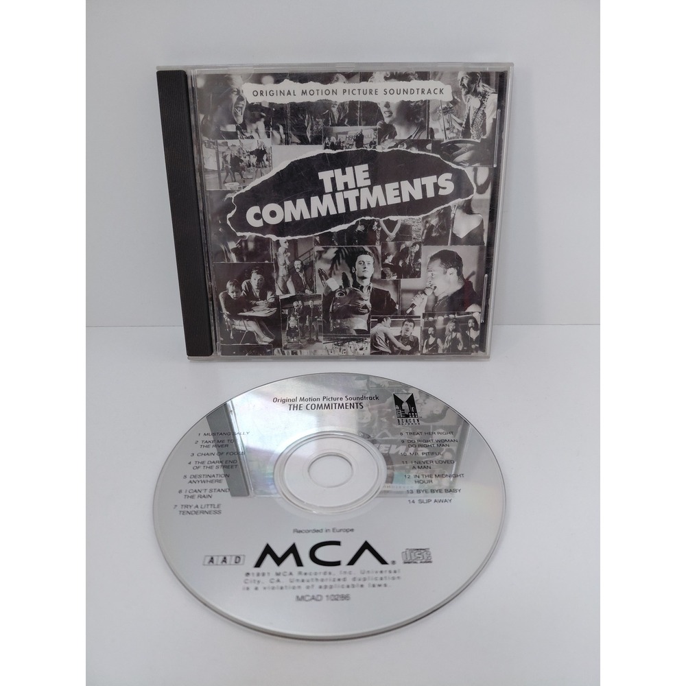 The Commitments Original Motion Picture Soundtrack CD 1991 MCA MCAD 10286